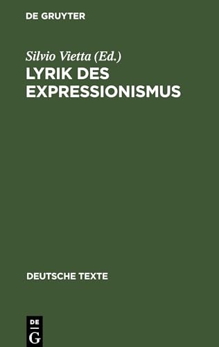 Lyrik des Expressionismus