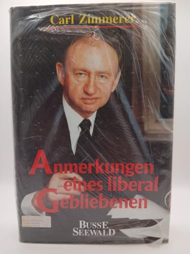 Anmerkungen eines liberal Gebliebenen