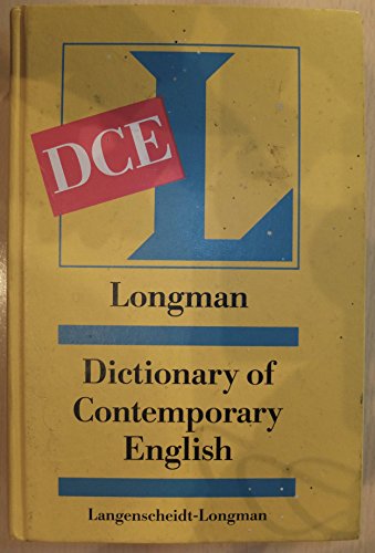 Longman Dictionary of Contemporary English (DCE)
