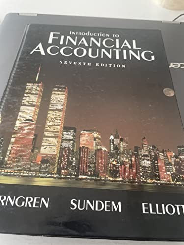 Introduction to Financial Accounting