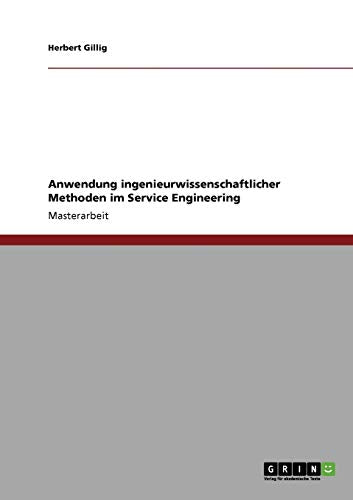 Ingenieurwissenschaftliche Methoden im Service Engineering