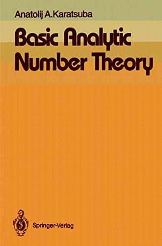Basic Analytic Number Theory