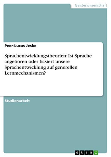 Sprachentwicklungstheorien