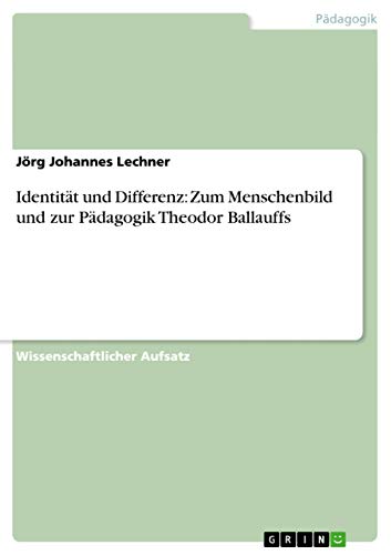Identitat und Differenz