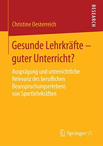 Gesunde Lehrkrafte - guter Unterricht?