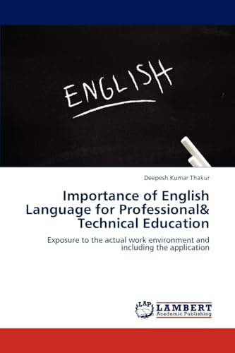 Importance of English Language for Professional& Technical Education