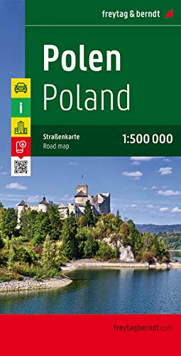 Poland Road Map 1:500 000
