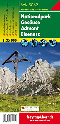 National Park Gesause - Admont - Eisenerz Hiking + Leisure Map 1:35 000