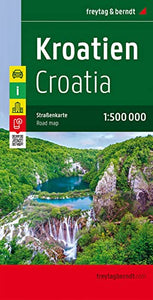 Croatia Road Map 1:500 000 