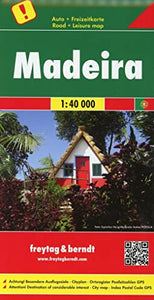 Madeira, Road map 1:40.000 