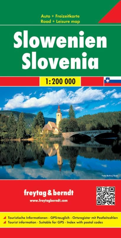 Slovenia Road Map 1:200 000