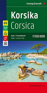 Corsica Road Map 1:150 000 