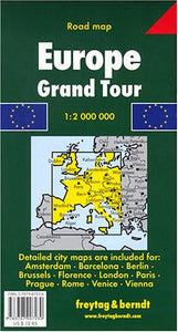 Europe Grand Tour Map 