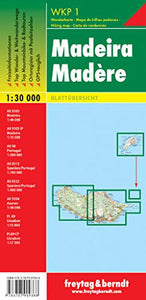Madeira Hiking + Leisure Map 1:30 000 