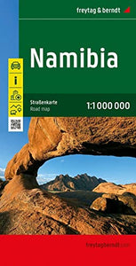 Namibia Road Map 1:1 000 000 