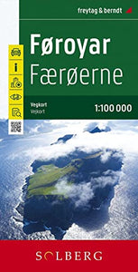 Faroe Islands Road Map 1:100 000 