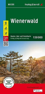 Vienna Woods (Wienerwald) Hiking, Cycling & Leisure Map 