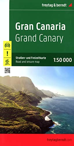 Gran Canaria, road and leisure map 1:50,000, freytag & berndt