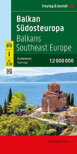 Balkans - Europe Southeast Europe Road Map 