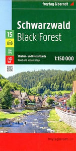 Black Forest Road and Leisure Map 