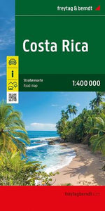 Costa Rica Road Map 