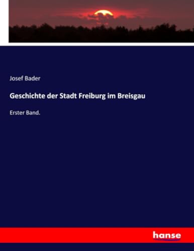 Geschichte der Stadt Freiburg im Breisgau