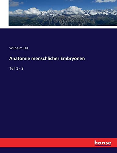 Anatomie menschlicher Embryonen