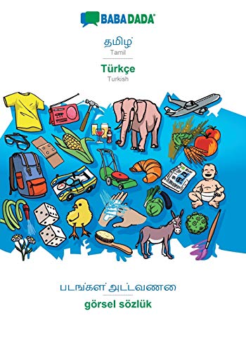 BABADADA, Tamil (in tamil script) - Turkce, visual dictionary (in tamil script) - goersel soezluk