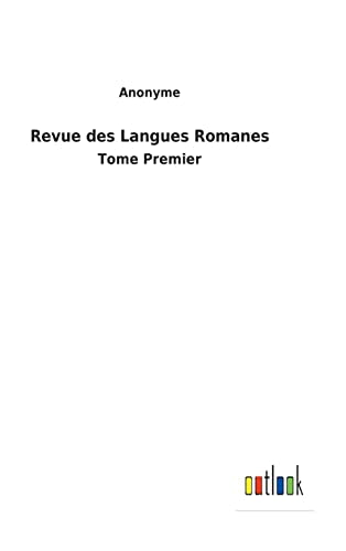 Revue des Langues Romanes