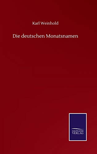 Die deutschen Monatsnamen