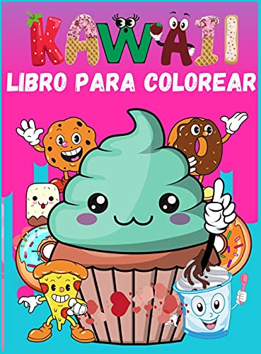 Kawaii Libro para Colorear