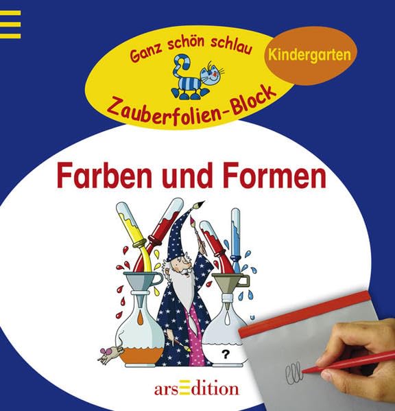 Zauberfolien-Block, Farben und Formen