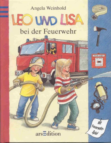 Leo und Lisa bei der Feuerwehr