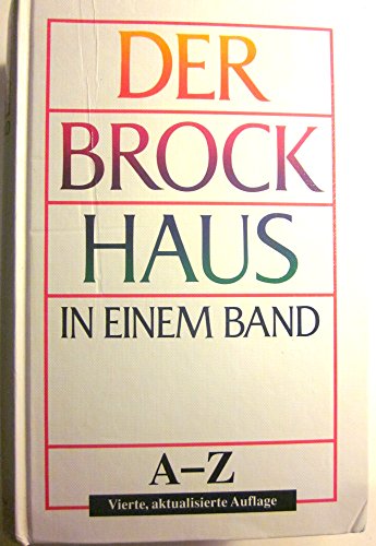 Der Brockhaus in Einem Band. Neu Von a Bis Z (Gebundene Ausgabe)