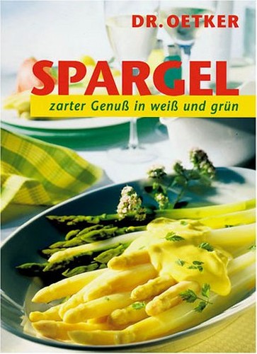 Spargel. Zarter Genuß in weiß und grün.