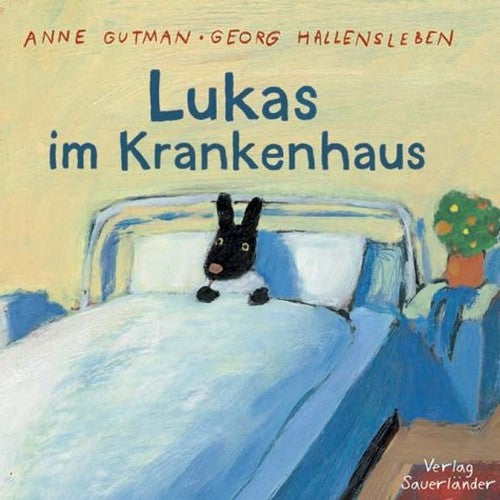 Lukas im Krankenhaus.