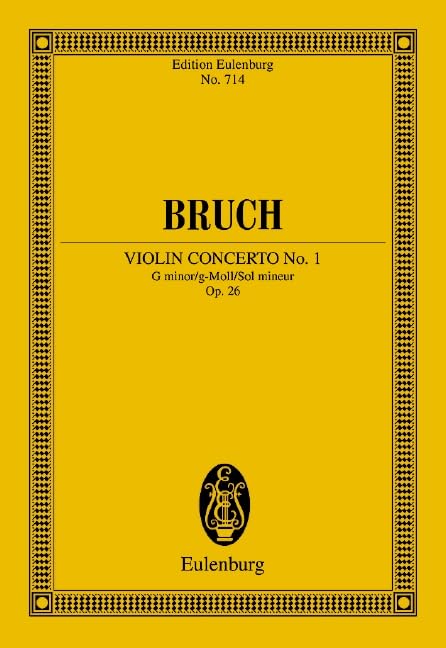 Violin Concerto No. 1, Op. 26 in G Minor
