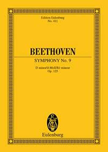 Symphony No. 9 in D Minor, Op. 125 'Choral'. Miniature Score