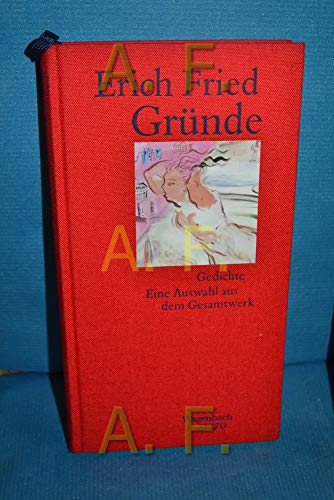 Gründe: Gesammelte Gedichte