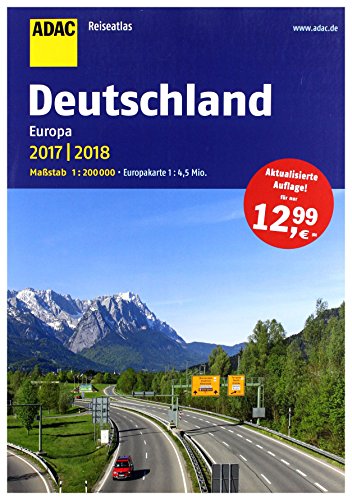 ADAC Reiseatlas Deutschland und Europa 2017/18