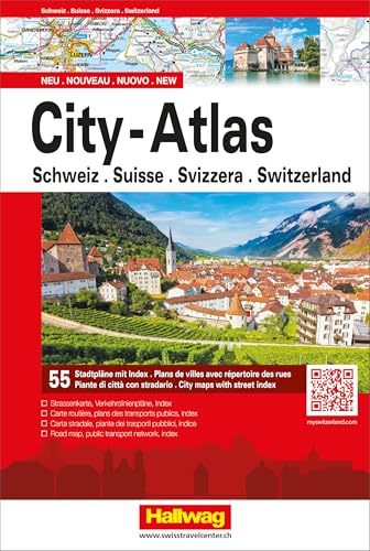 Switzerland city atlas