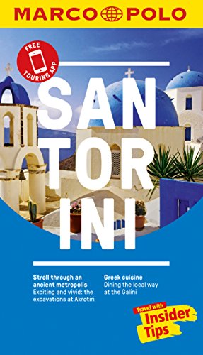 Santorini Marco Polo Pocket Travel Guide 2018 - with pull out map