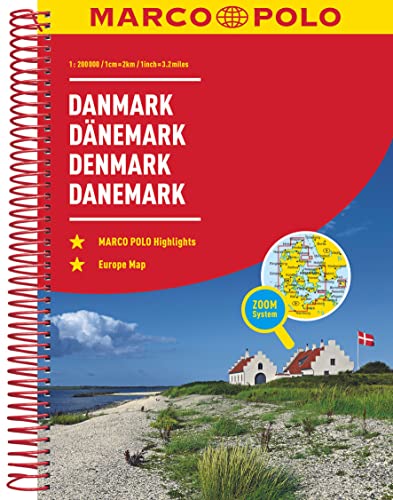 Denmark Marco Polo Road Atlas