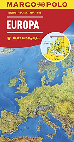 Europe Marco Polo Map