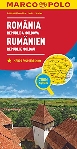 Romania Marco Polo Map