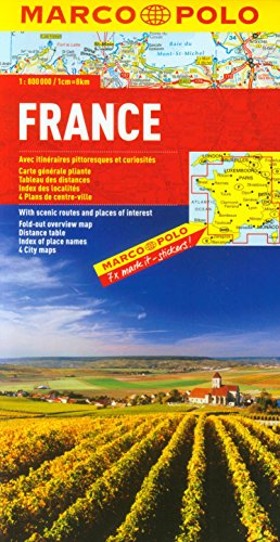 France Marco Polo Map