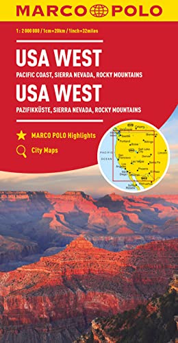 USA West Marco Polo Map
