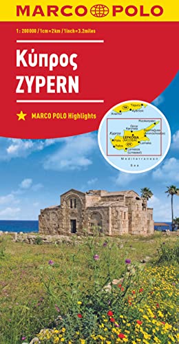 Cyprus Marco Polo Map