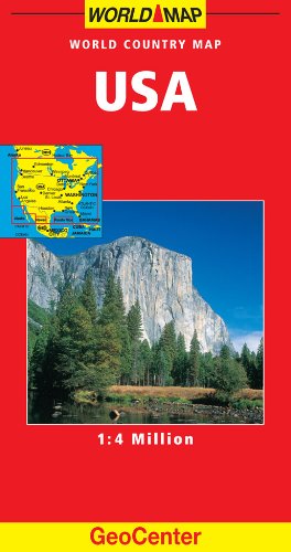 USA GeoCenter World Map