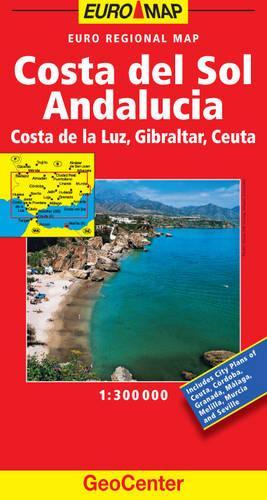 Spain Costa del Sol GeoCenter Euro Map